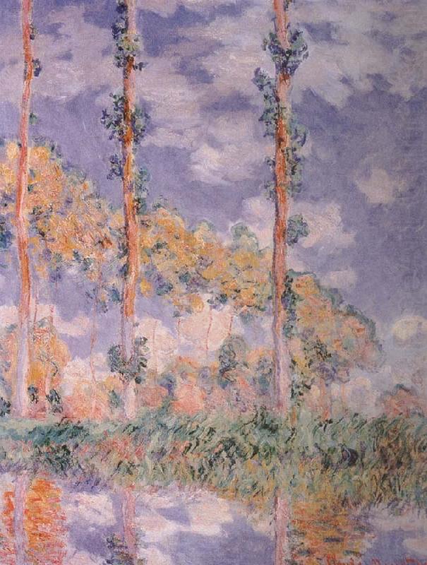 Claude Monet Three Trees china oil painting image